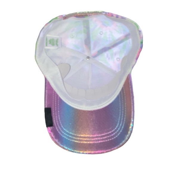 Justice And Minecraft Collaboration Pixel Multi Color Baseball Style Hat - Picture 6 of 9